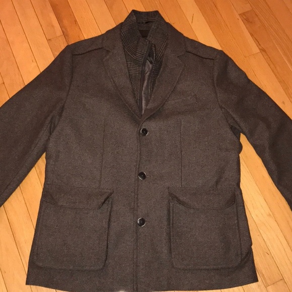 Jos. A. Bank Tweed Overcoat - Picture 2 of 3